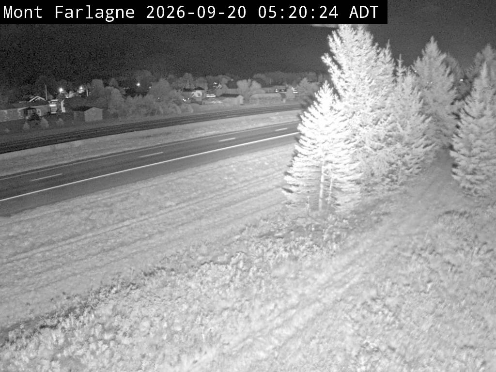 Web Cam image of Mont Farlagne (NB Highway 2)