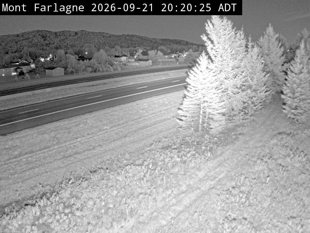 Web Cam image of Mont Farlagne (NB Highway 2)