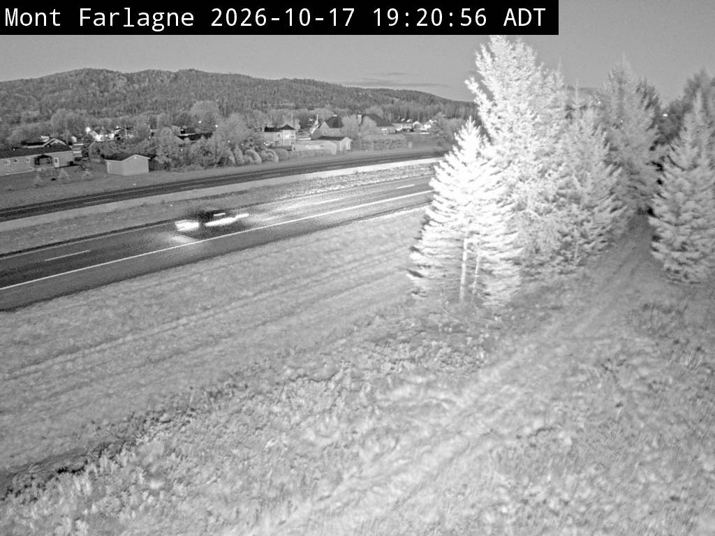 Web Cam image of Mont Farlagne (NB Highway 2)