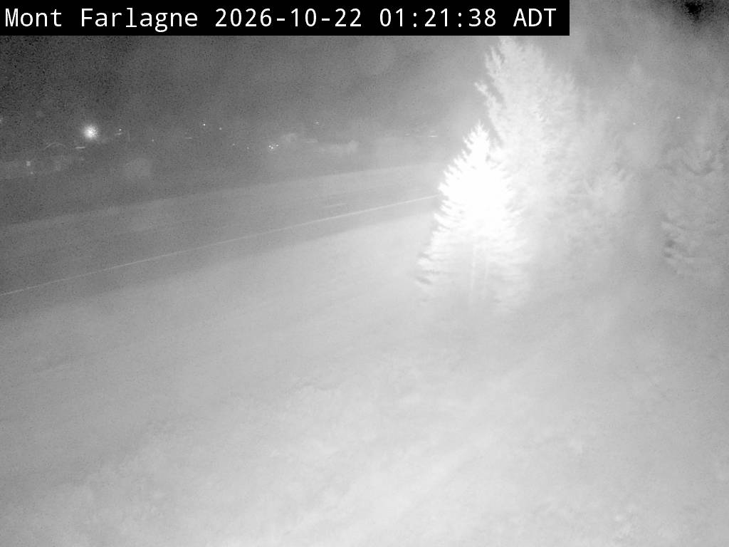 Web Cam image of Mont Farlagne (NB Highway 2)