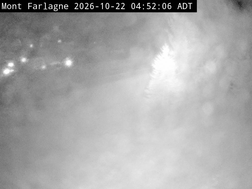 Web Cam image of Mont Farlagne (NB Highway 2)