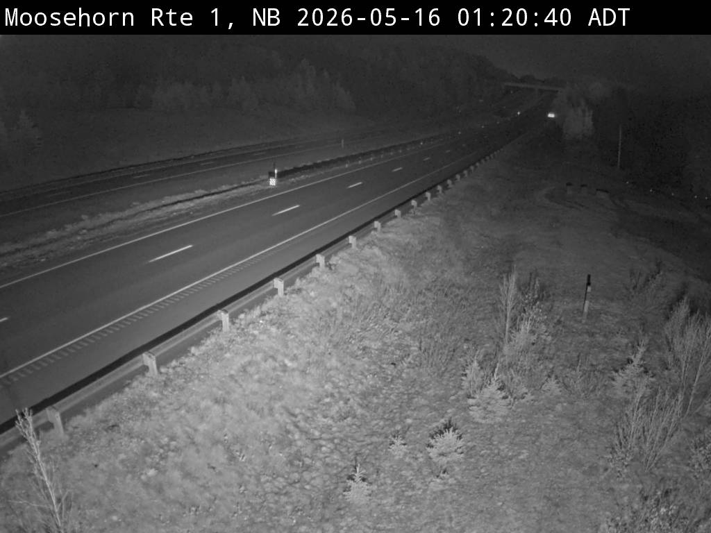 Web Cam image of Moosehorn Creek (NB Highway 1)