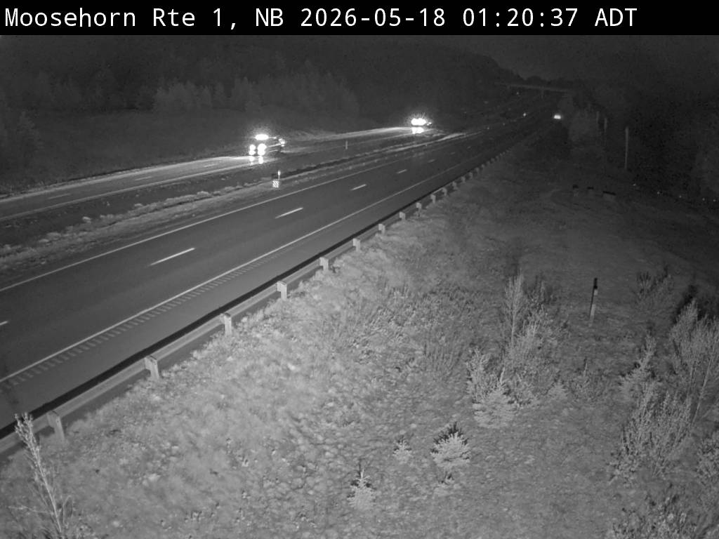 Web Cam image of Moosehorn Creek (NB Highway 1)