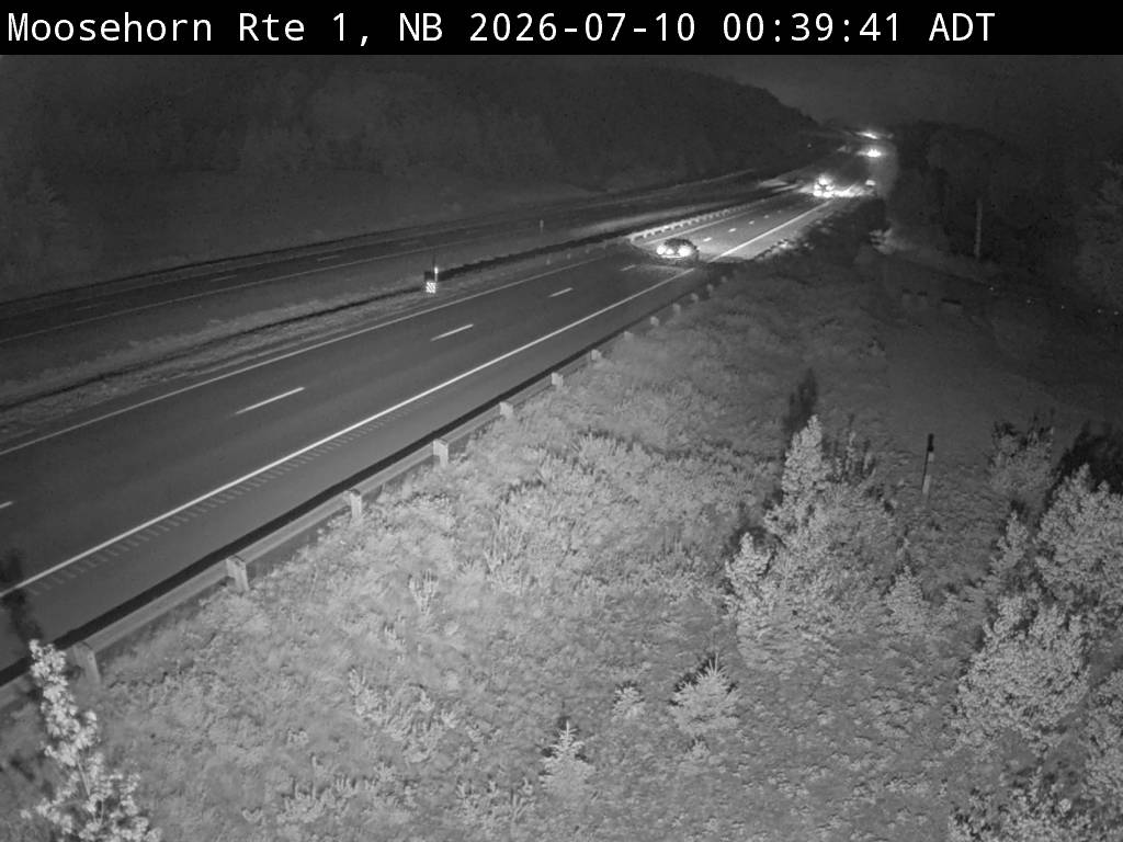 Web Cam image of Moosehorn Creek (NB Highway 1)