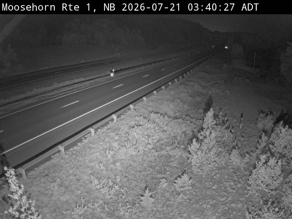 Web Cam image of Moosehorn Creek (NB Highway 1)