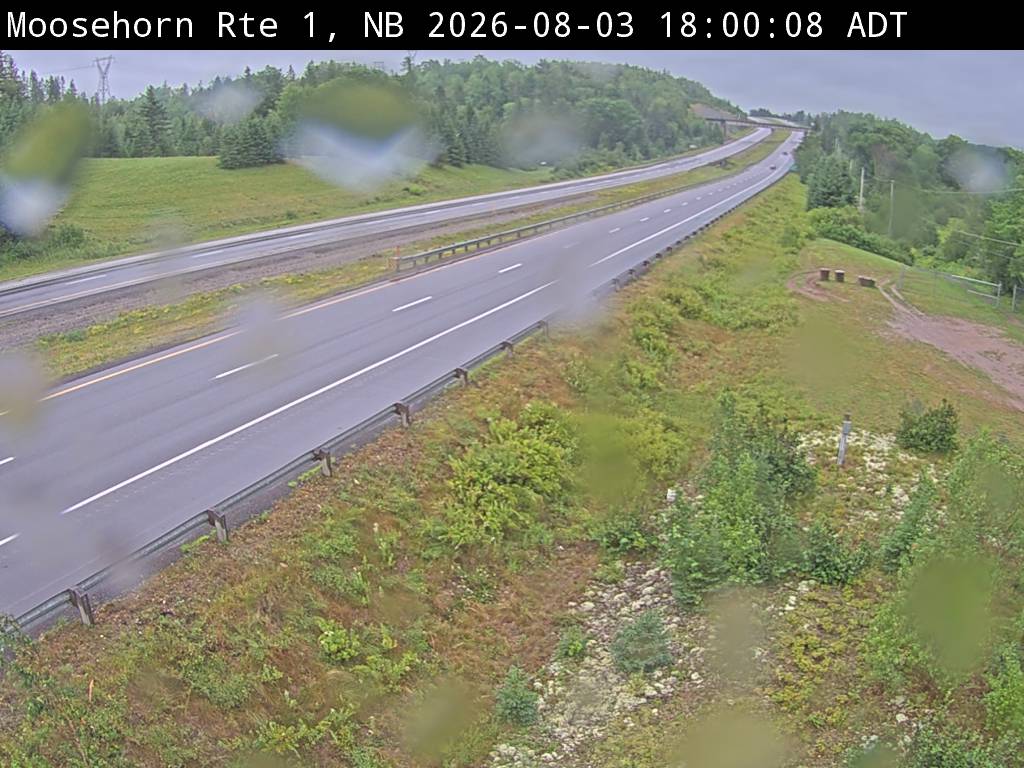 Web Cam image of Moosehorn Creek (NB Highway 1)