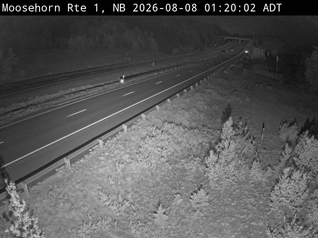 Web Cam image of Moosehorn Creek (NB Highway 1)