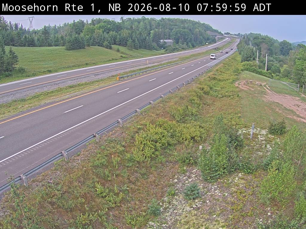 Web Cam image of Moosehorn Creek (NB Highway 1)