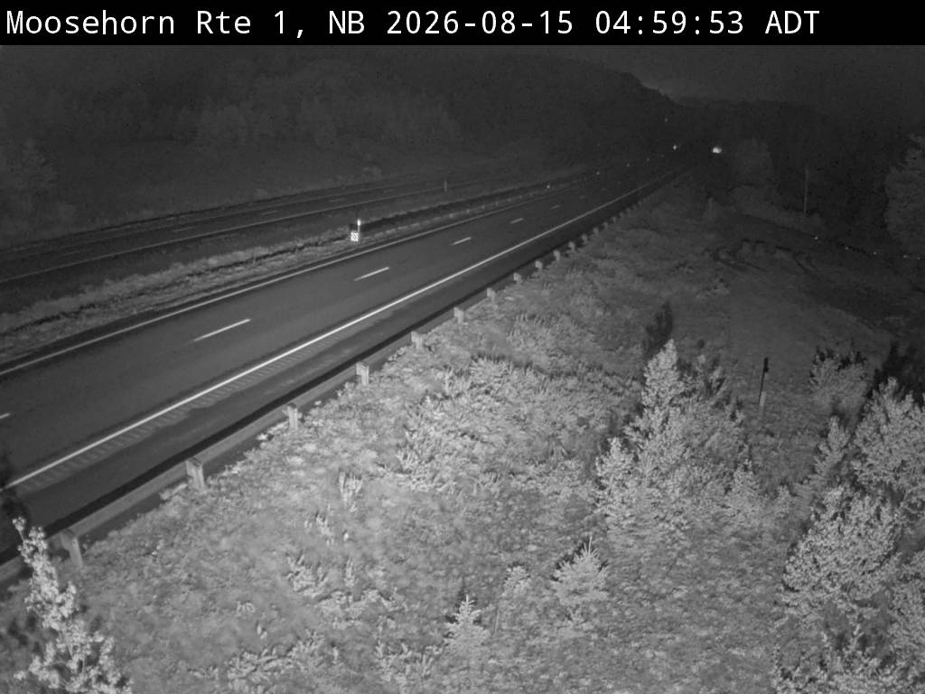 Web Cam image of Moosehorn Creek (NB Highway 1)