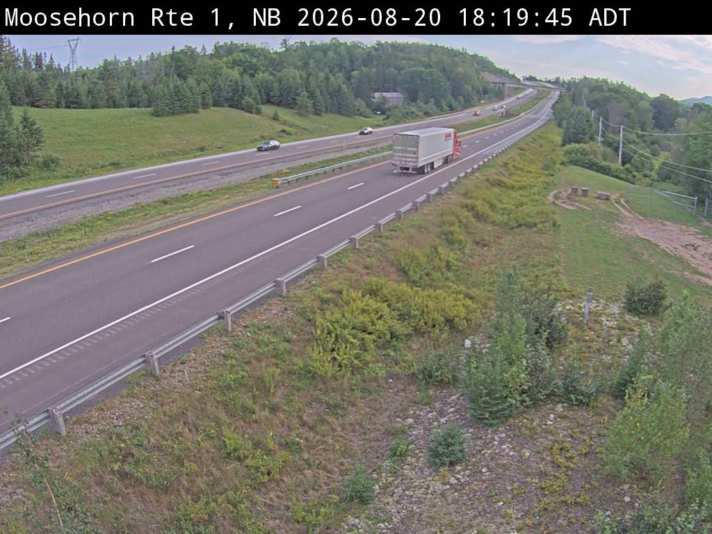 Web Cam image of Moosehorn Creek (NB Highway 1)