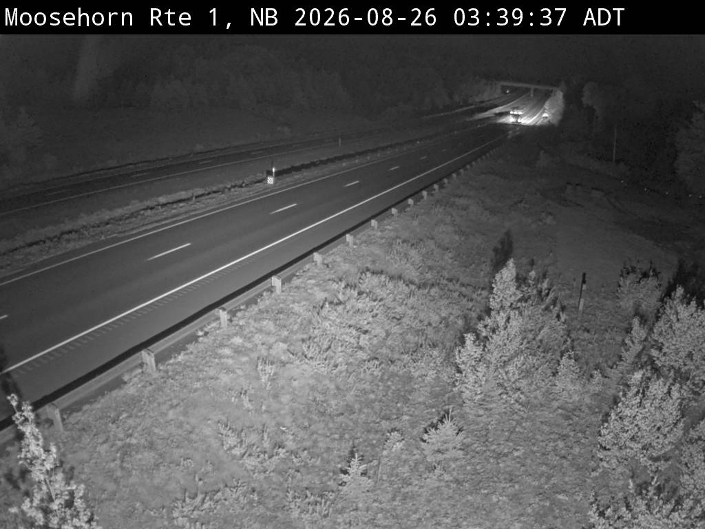 Web Cam image of Moosehorn Creek (NB Highway 1)