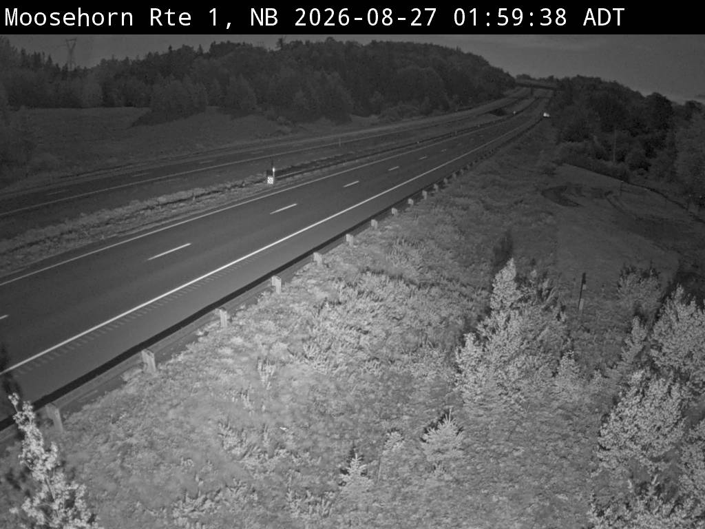 Web Cam image of Moosehorn Creek (NB Highway 1)