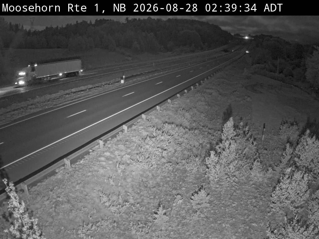 Web Cam image of Moosehorn Creek (NB Highway 1)