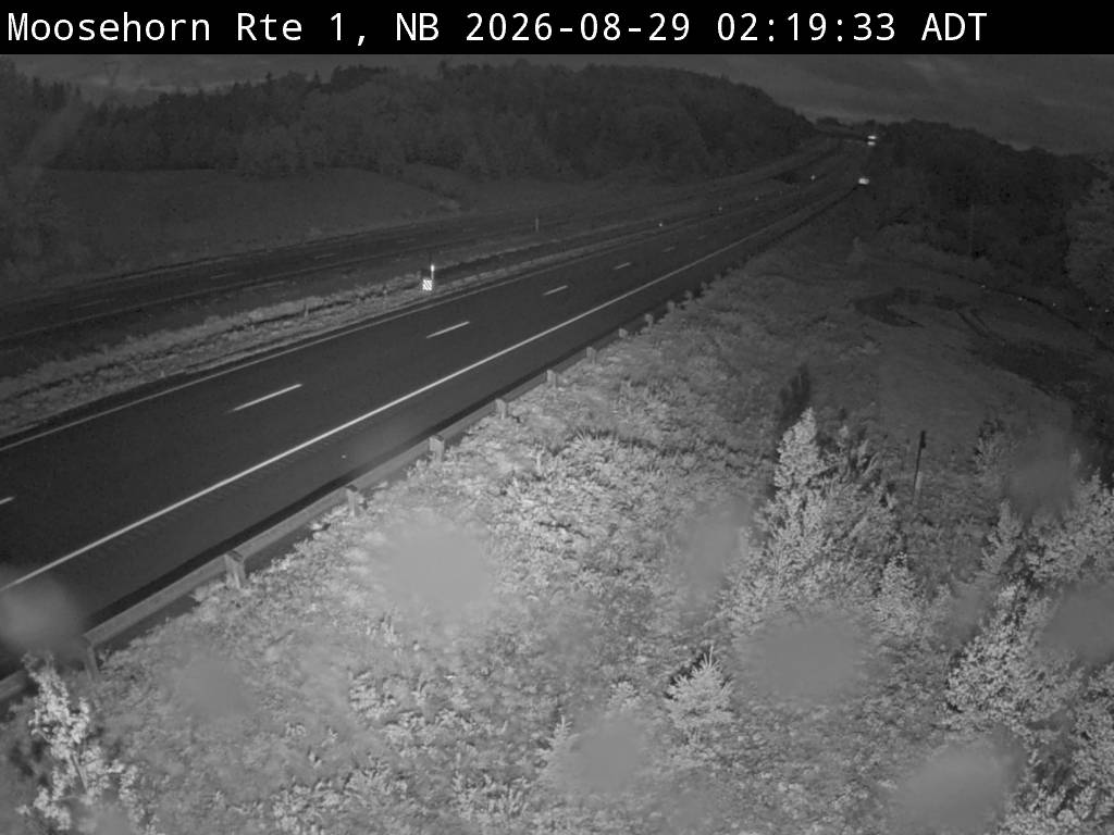 Web Cam image of Moosehorn Creek (NB Highway 1)