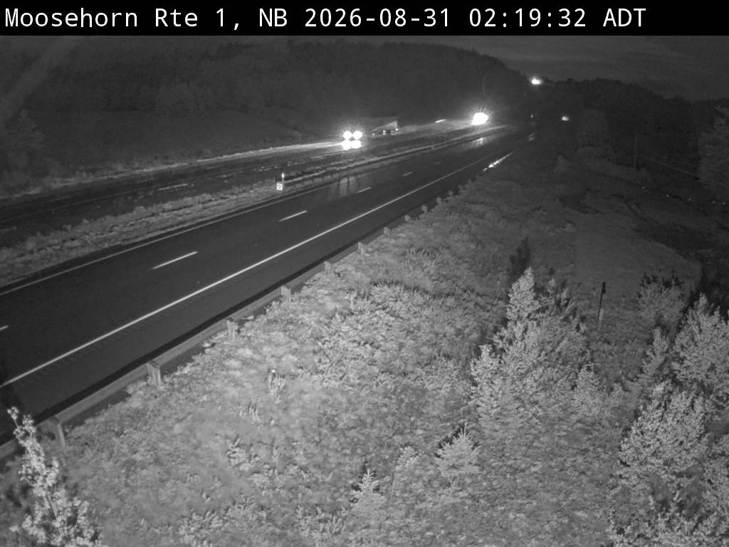 Web Cam image of Moosehorn Creek (NB Highway 1)