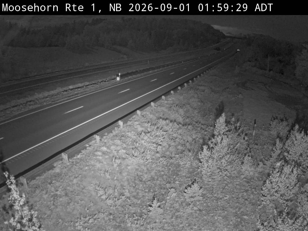 Web Cam image of Moosehorn Creek (NB Highway 1)