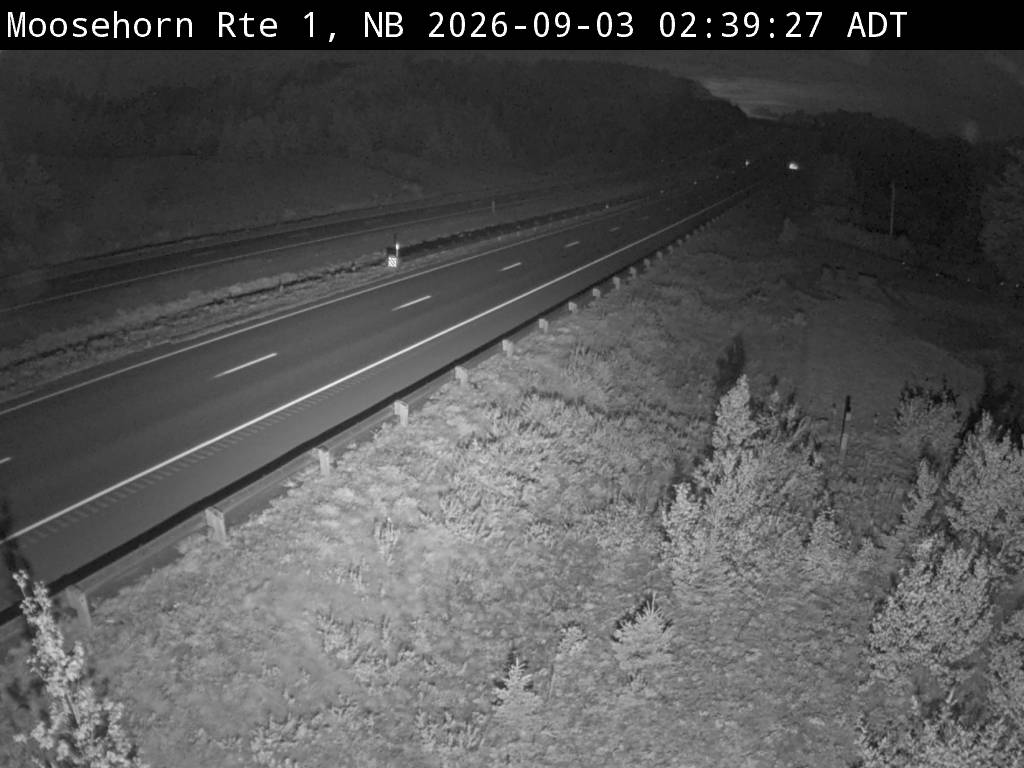 Web Cam image of Moosehorn Creek (NB Highway 1)