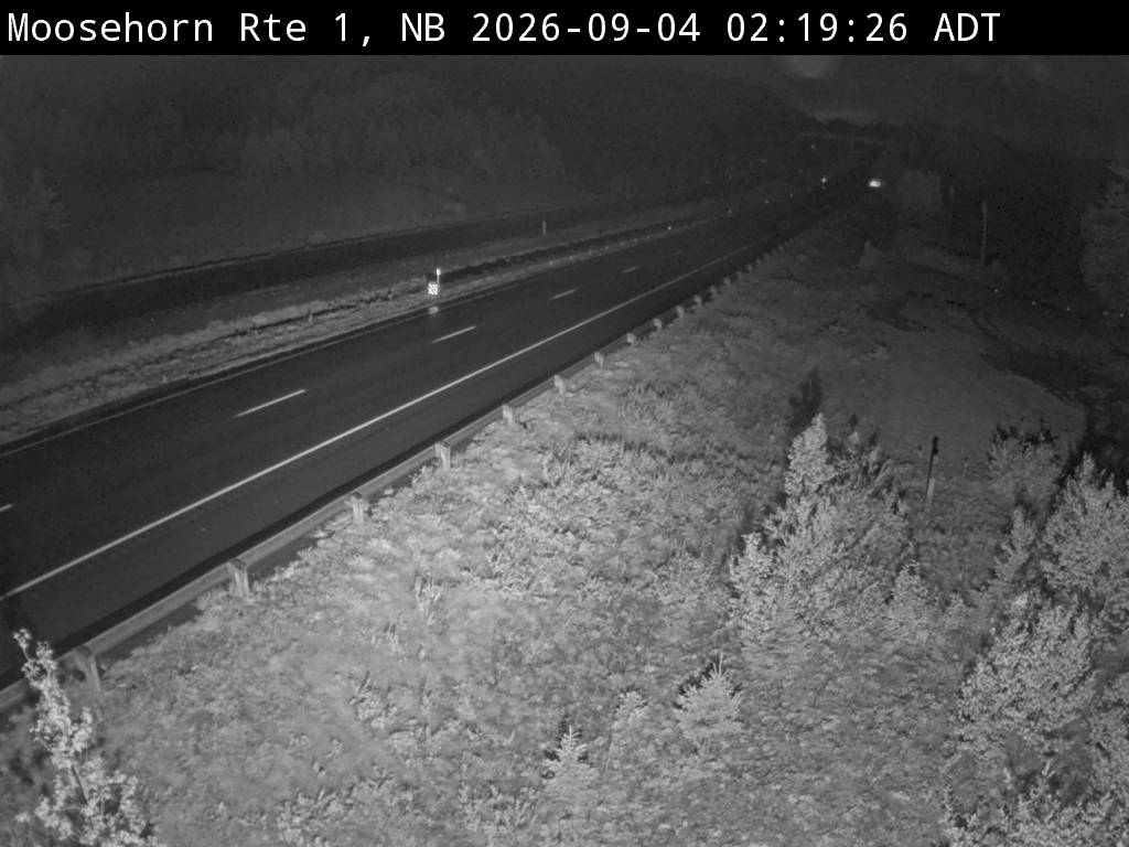 Web Cam image of Moosehorn Creek (NB Highway 1)