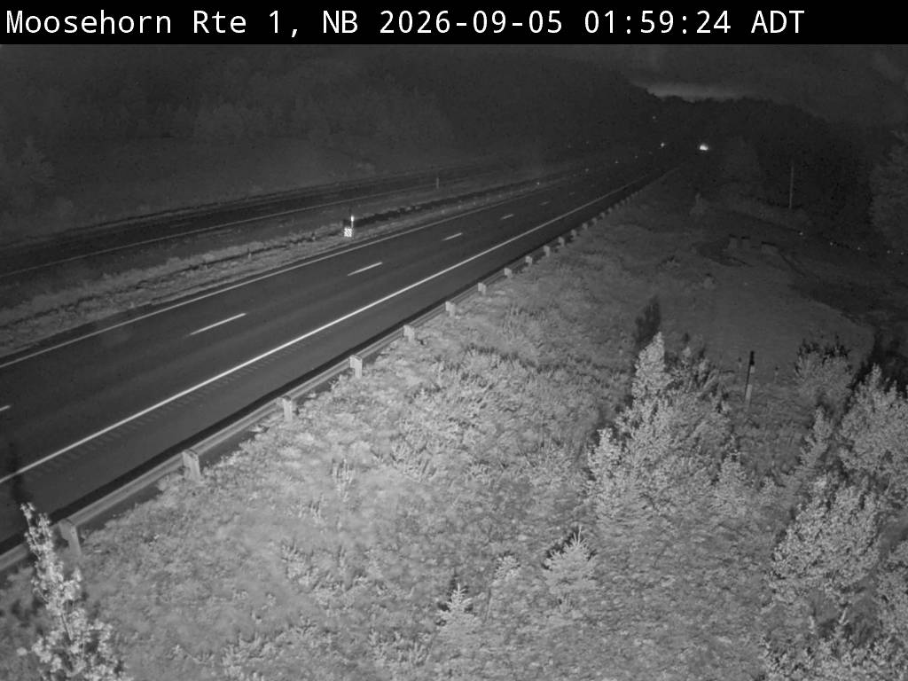 Web Cam image of Moosehorn Creek (NB Highway 1)