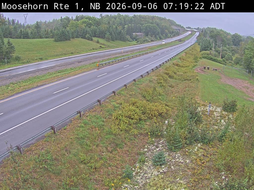 Web Cam image of Moosehorn Creek (NB Highway 1)