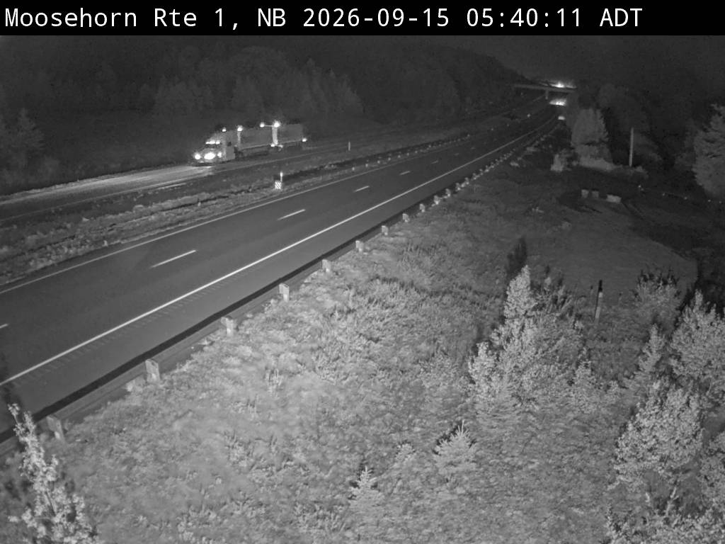 Web Cam image of Moosehorn Creek (NB Highway 1)