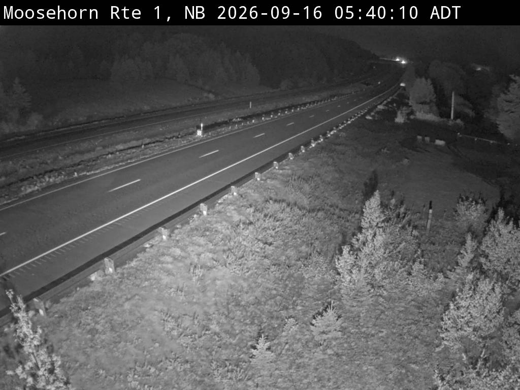 Web Cam image of Moosehorn Creek (NB Highway 1)