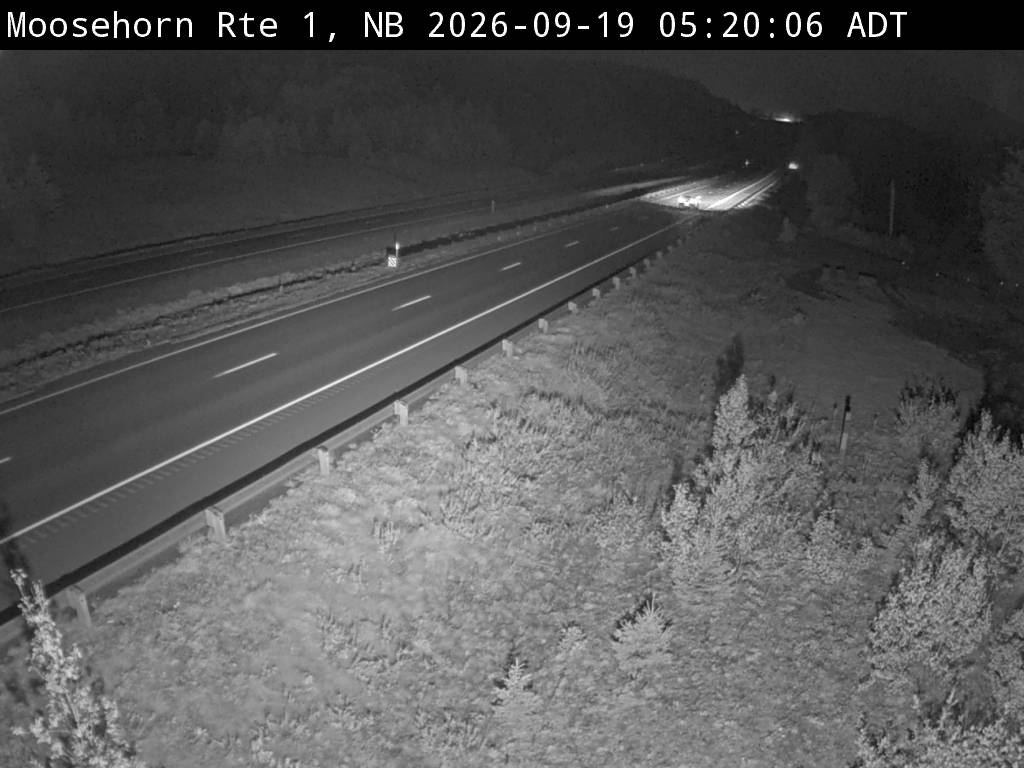 Web Cam image of Moosehorn Creek (NB Highway 1)