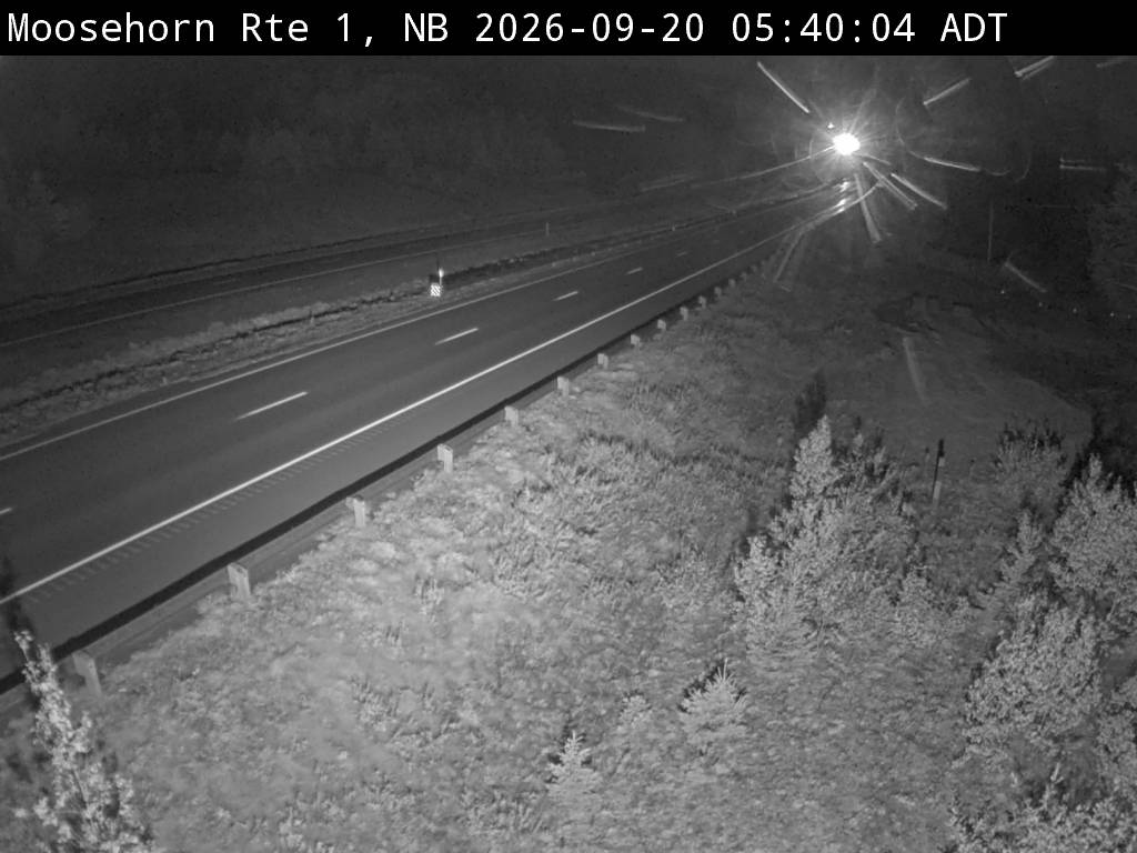 Web Cam image of Moosehorn Creek (NB Highway 1)