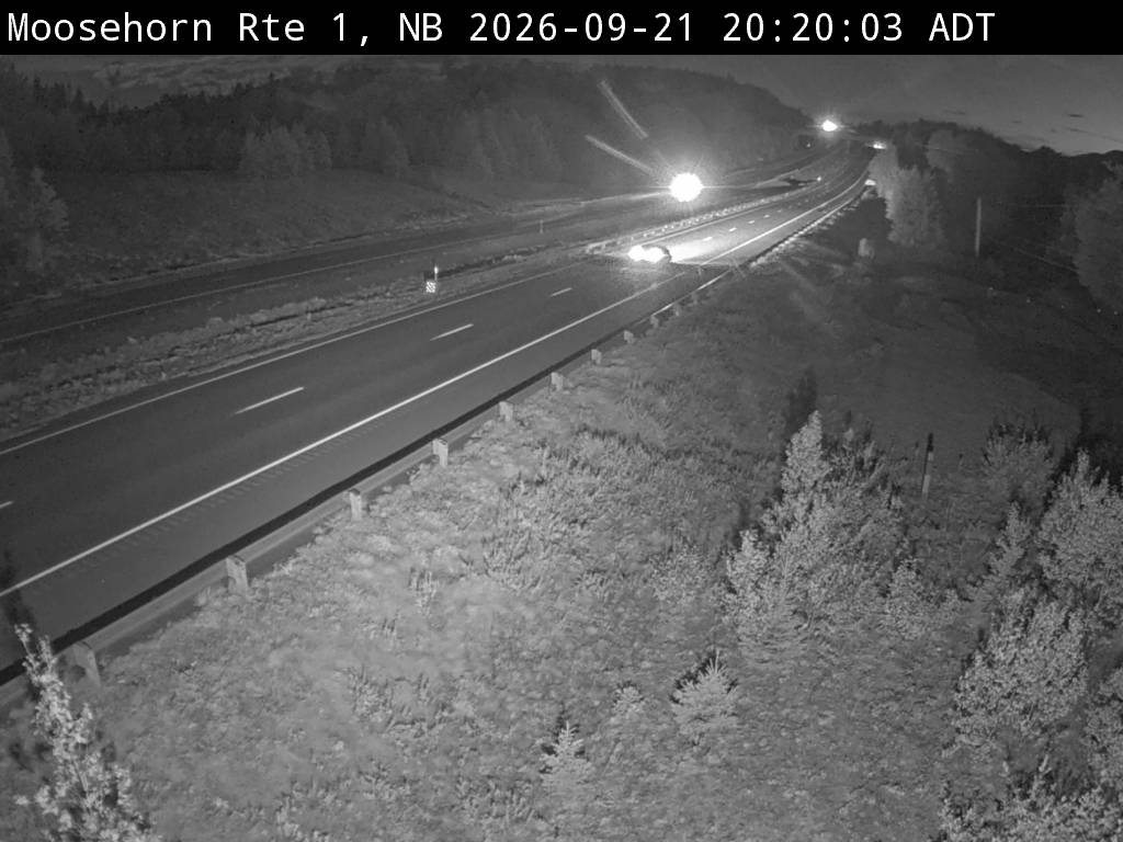 Web Cam image of Moosehorn Creek (NB Highway 1)