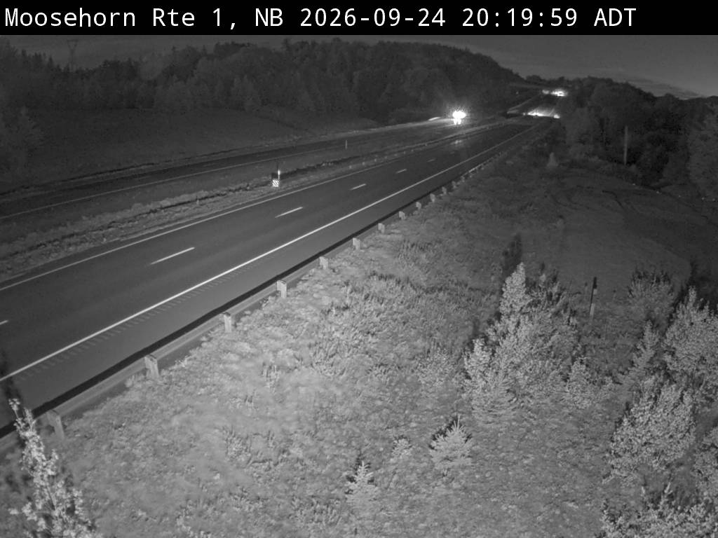 Web Cam image of Moosehorn Creek (NB Highway 1)