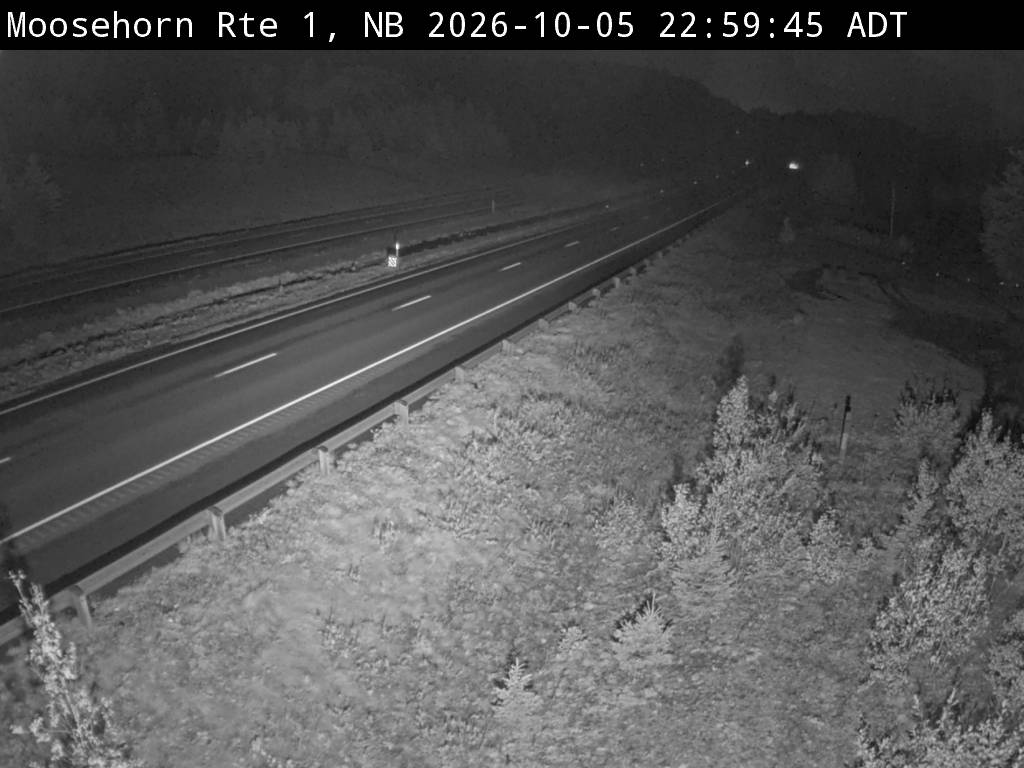 Web Cam image of Moosehorn Creek (NB Highway 1)