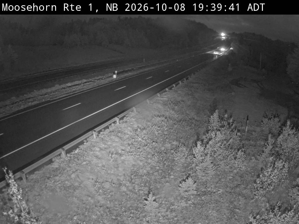 Web Cam image of Moosehorn Creek (NB Highway 1)