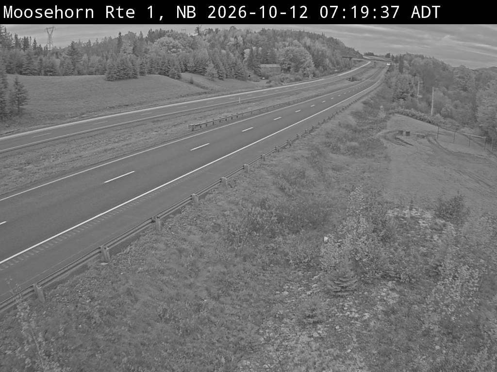 Web Cam image of Moosehorn Creek (NB Highway 1)