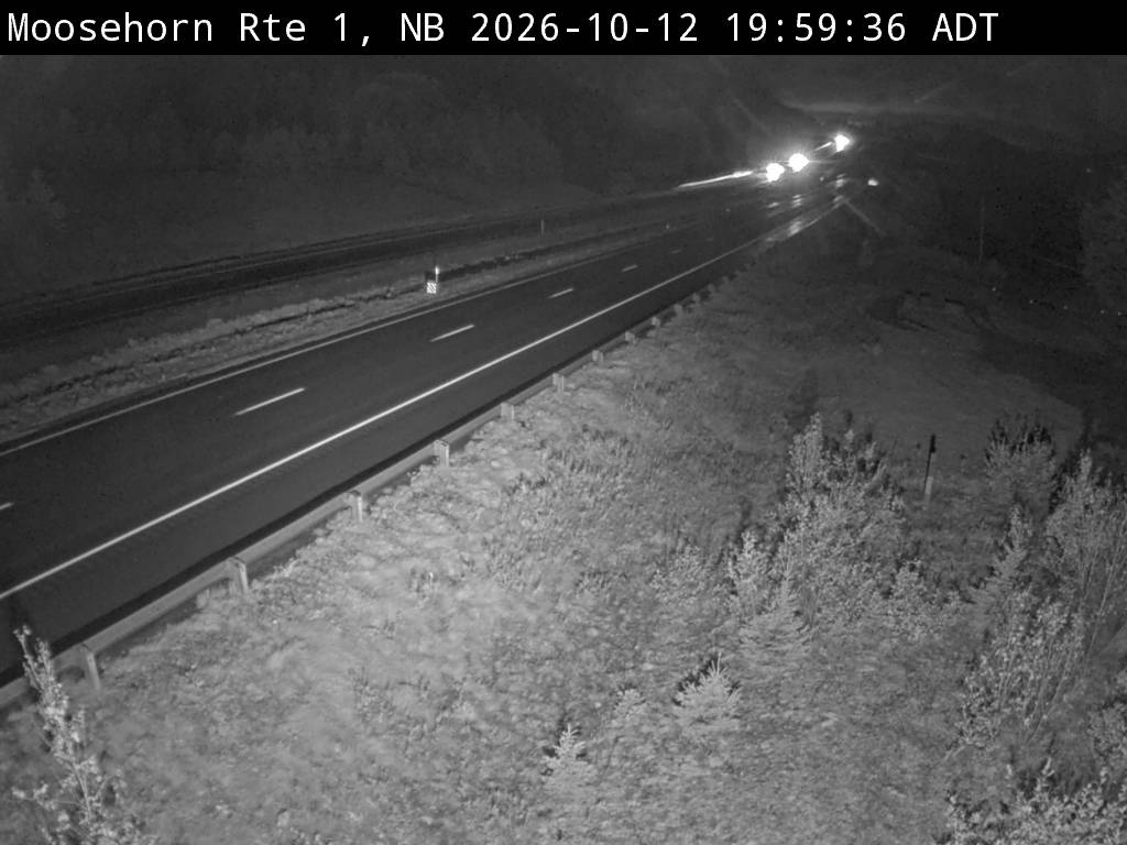 Web Cam image of Moosehorn Creek (NB Highway 1)