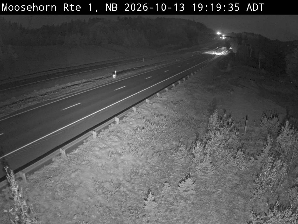 Web Cam image of Moosehorn Creek (NB Highway 1)