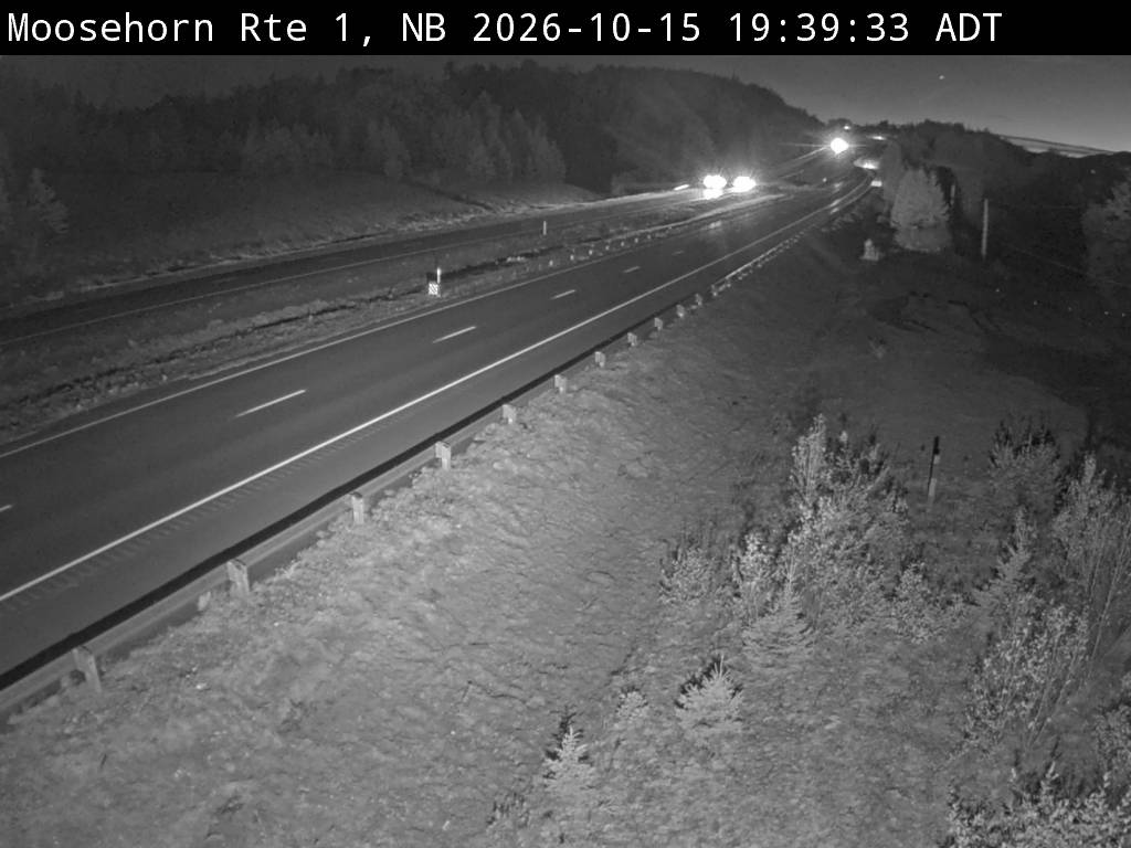 Web Cam image of Moosehorn Creek (NB Highway 1)