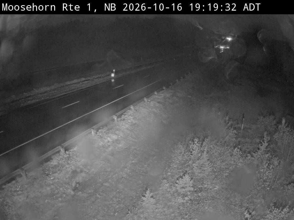 Web Cam image of Moosehorn Creek (NB Highway 1)
