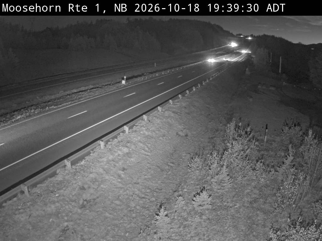 Web Cam image of Moosehorn Creek (NB Highway 1)