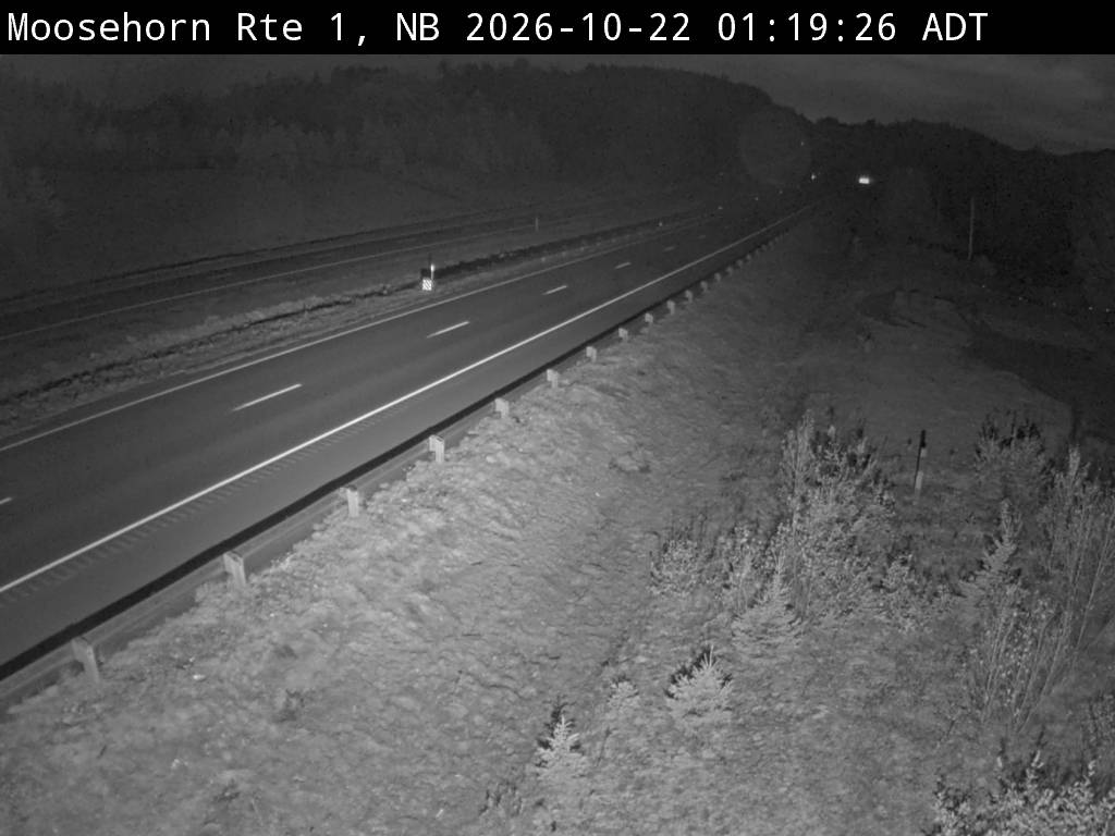 Web Cam image of Moosehorn Creek (NB Highway 1)