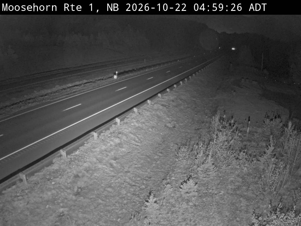 Web Cam image of Moosehorn Creek (NB Highway 1)
