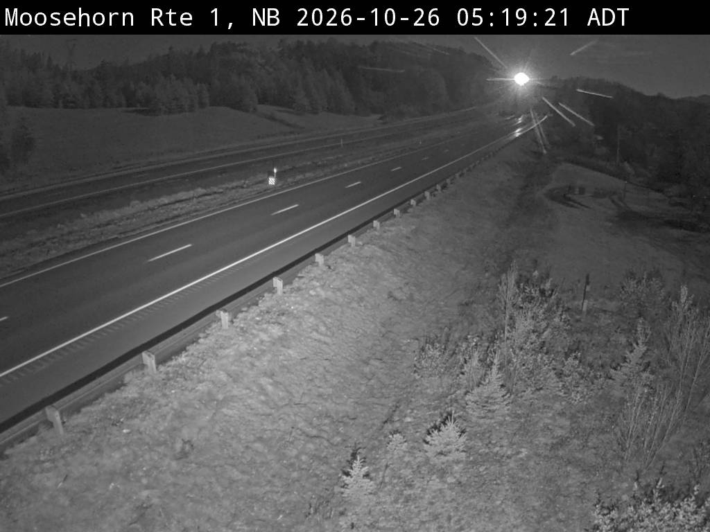 Web Cam image of Moosehorn Creek (NB Highway 1)