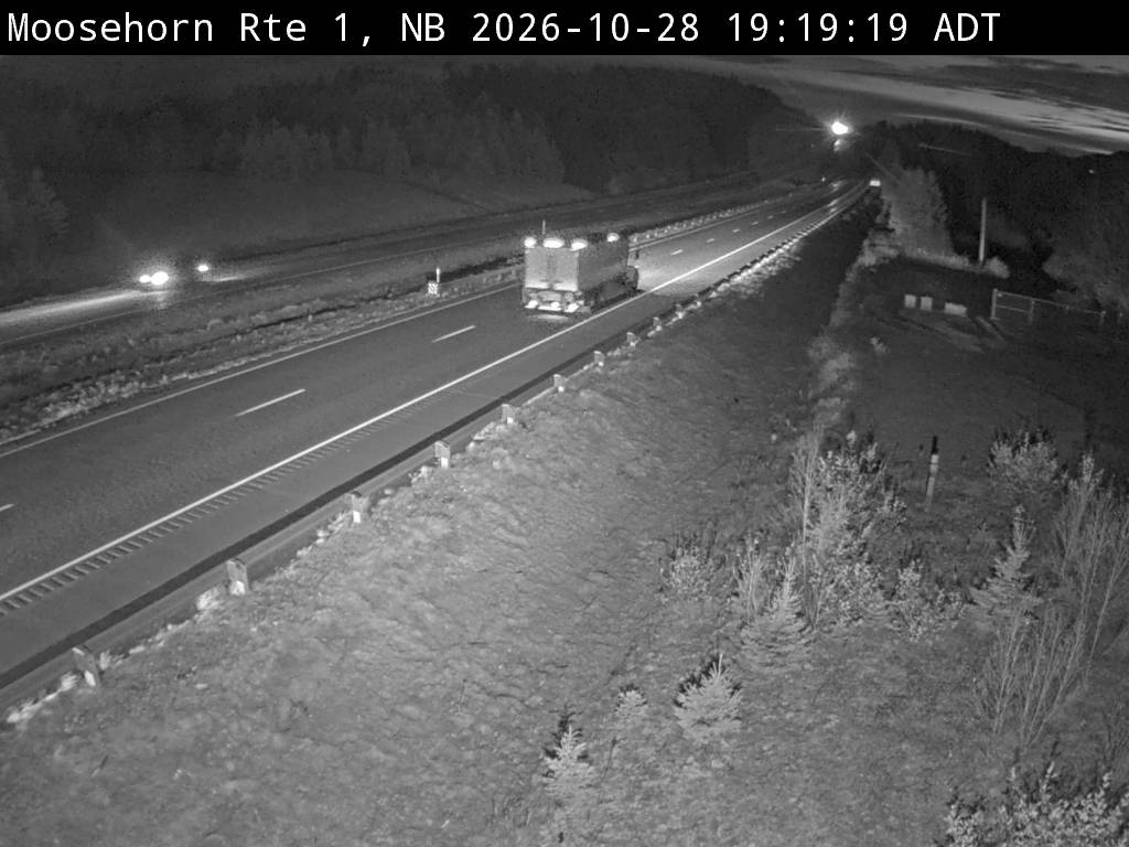 Web Cam image of Moosehorn Creek (NB Highway 1)