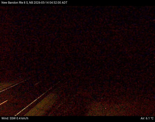 Web Cam image of New Bandon (NB Highway 8)