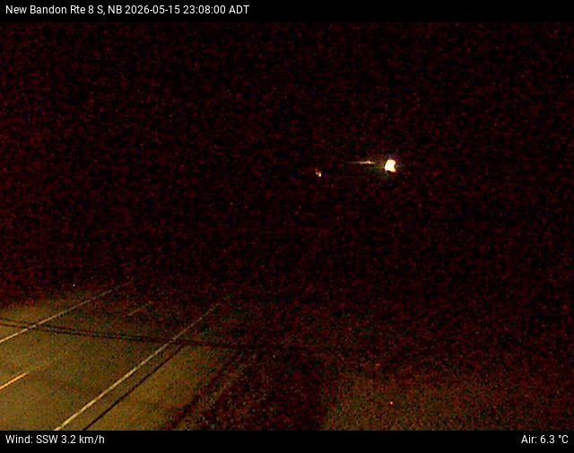 Web Cam image of New Bandon (NB Highway 8)