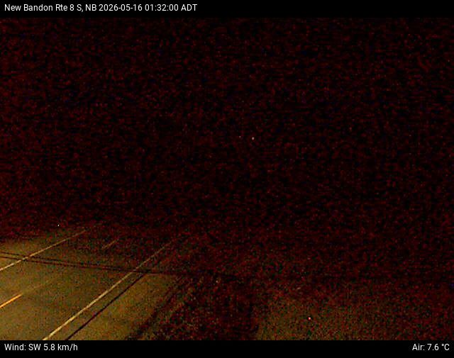 Web Cam image of New Bandon (NB Highway 8)