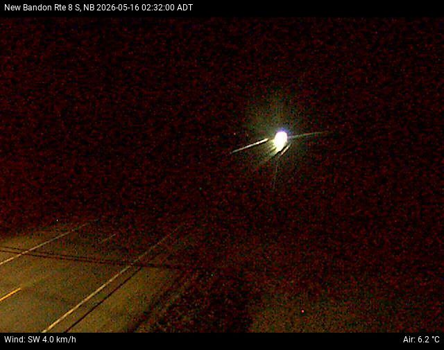 Web Cam image of New Bandon (NB Highway 8)