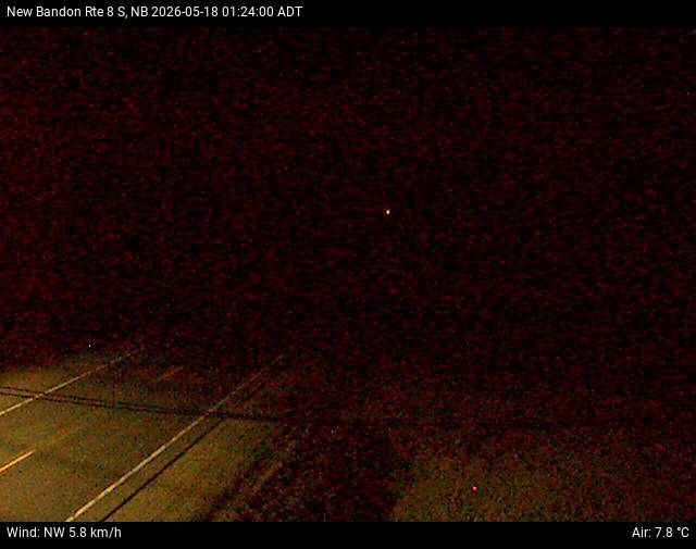 Web Cam image of New Bandon (NB Highway 8)