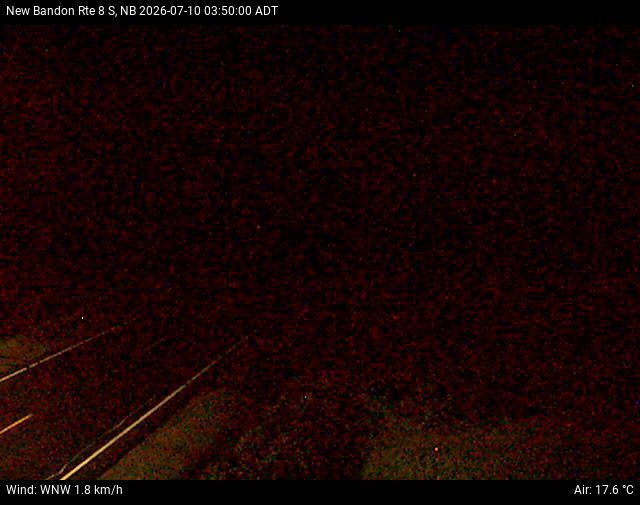 Web Cam image of New Bandon (NB Highway 8)