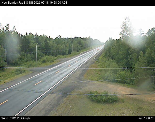 Web Cam image of New Bandon (NB Highway 8)