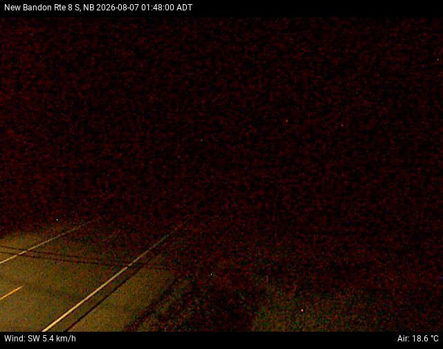 Web Cam image of New Bandon (NB Highway 8)